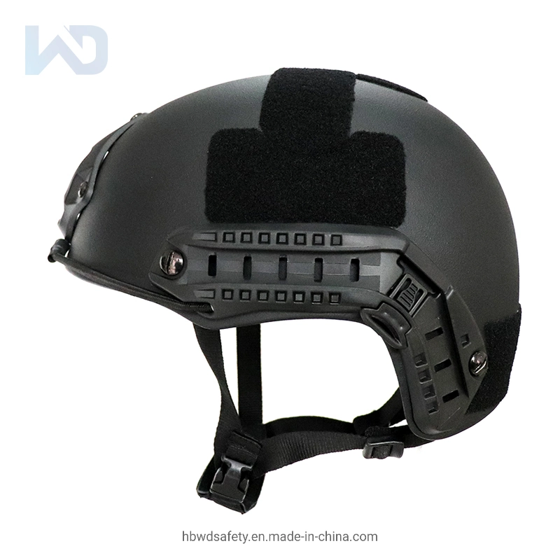 Nij Iiia Military Helmet/ Aramid Fiber Material/ The Factory Sales/Black/Green/Fast Ballistic Helmet